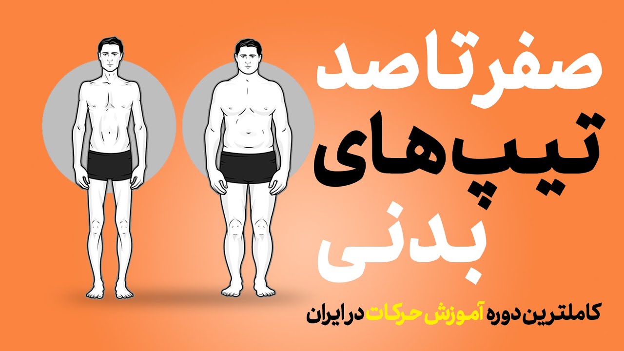 انواع تیپ های بدنی و ویژگی ها و روش های تشخصی