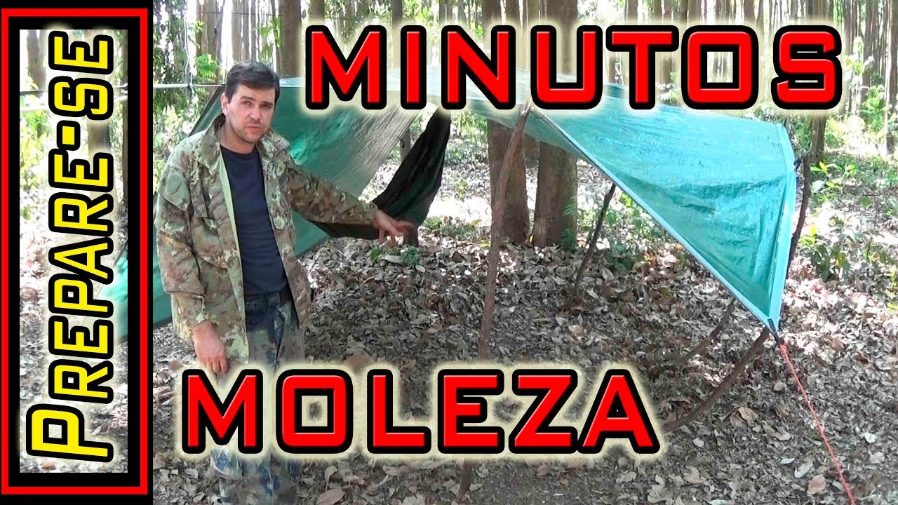 Montando Lona ou Toldo no acampamento - Prepare-se