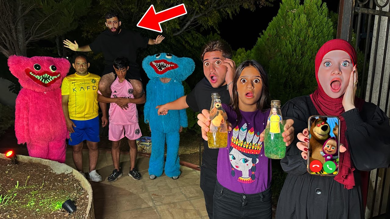 تعرض بودي للخطف من الشخصيات الكرتونية الشرير بؤقت متآخر من الليل…!!مخيف