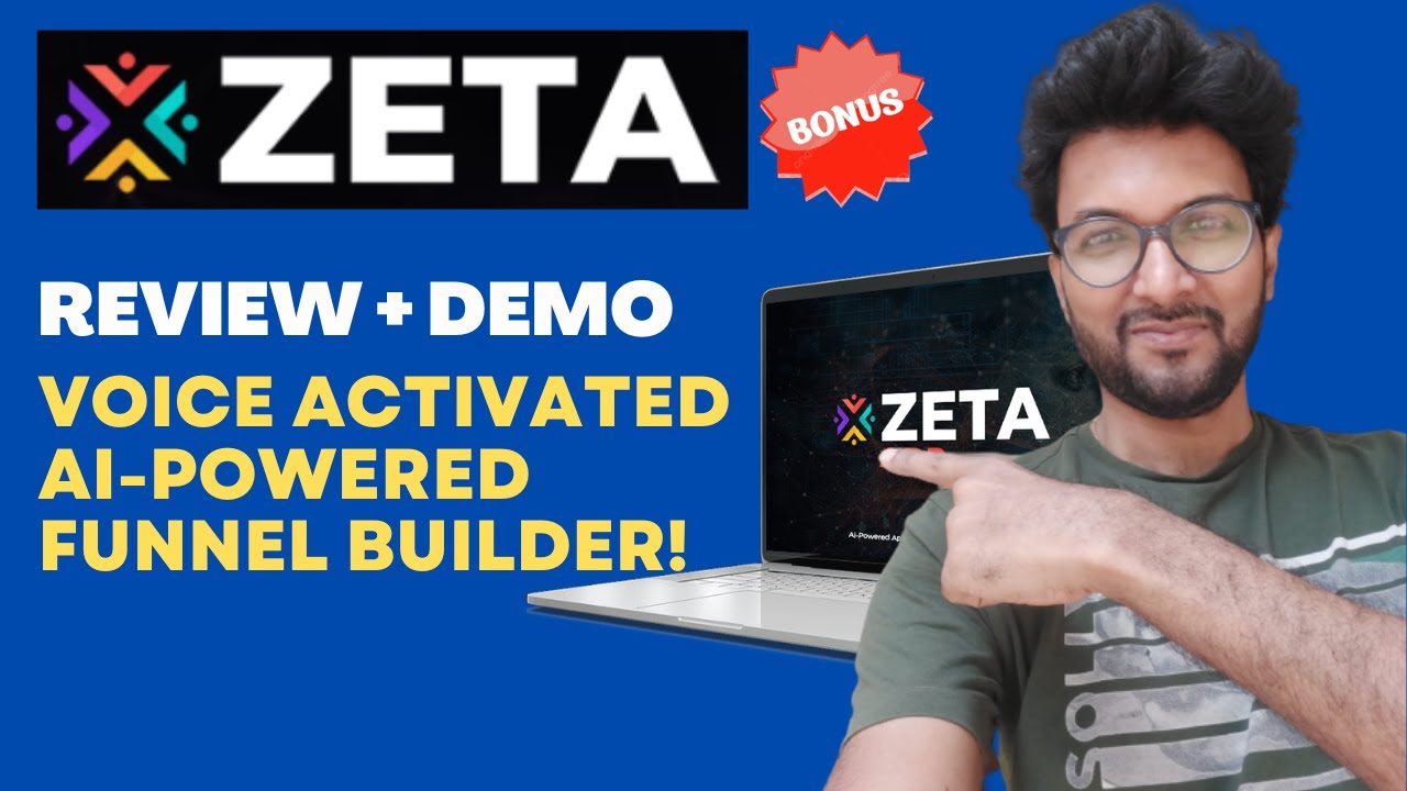 Zeta Review + Demo &ndash; Voice Activated AI-Powered Funnel Builder!