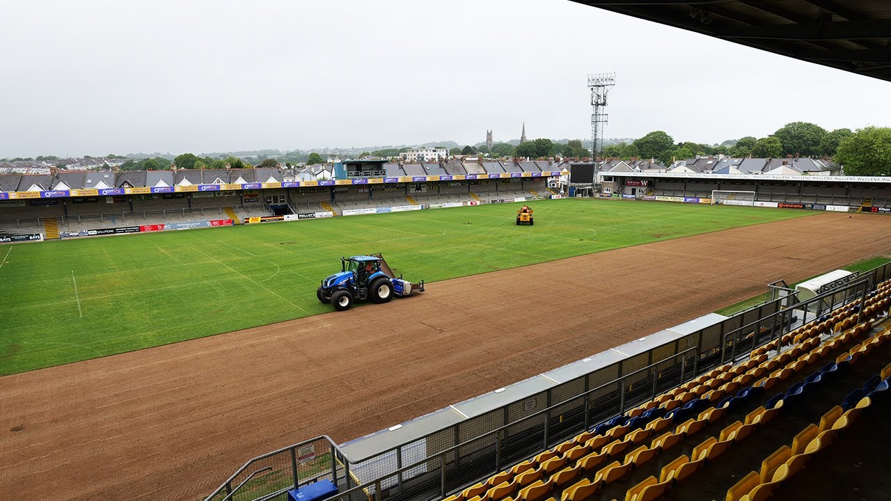 2025/26 Pitch Renovations Begin | Torquay United Football Club