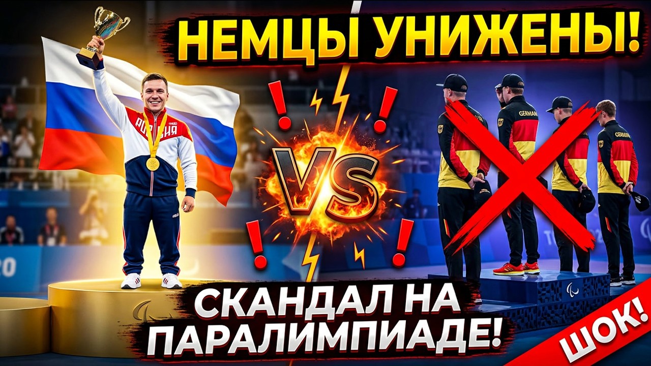 ЭТО БЫЛО НАМЕРЕННО! Немцы демонстративно проигнорировали гимн России