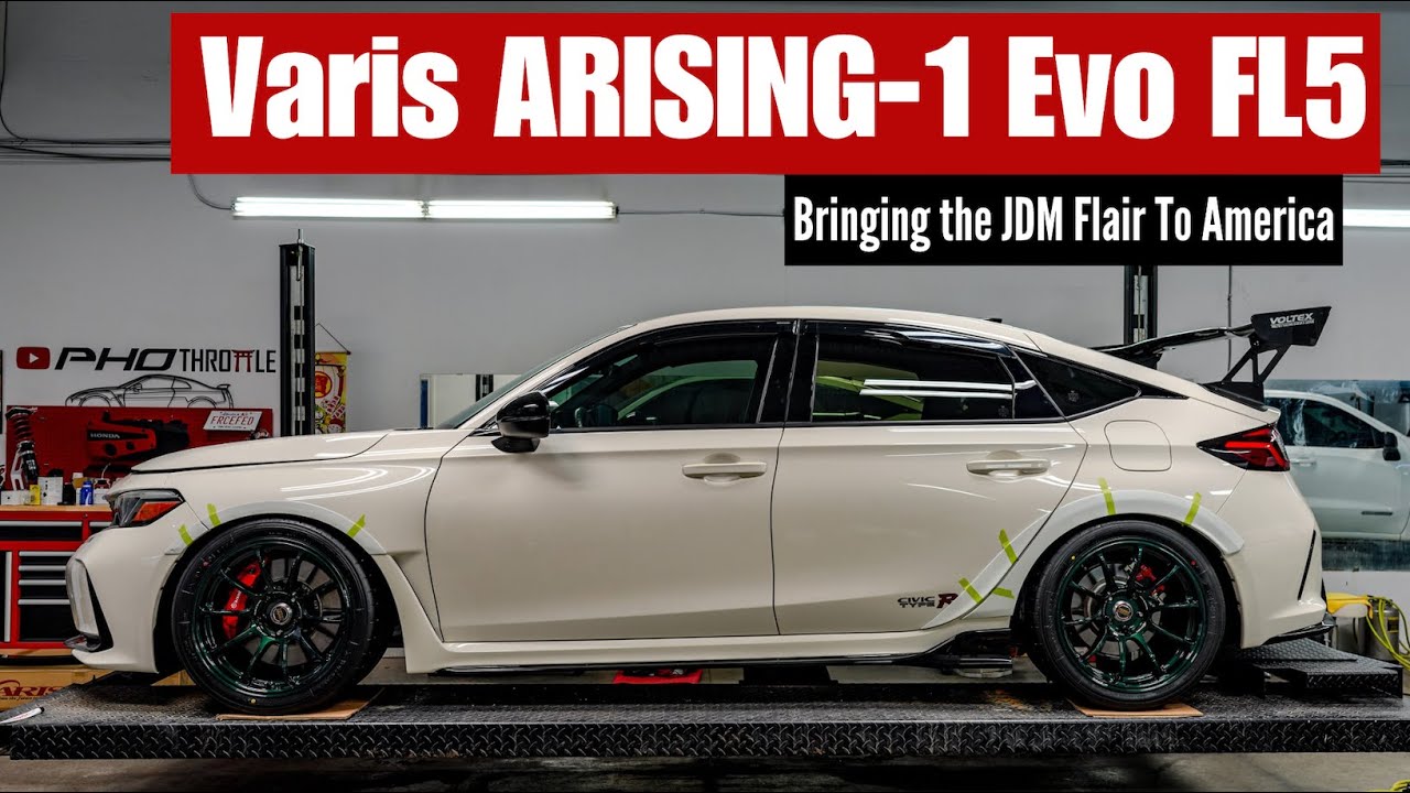 Bringing the JDM Flair to North America Varis ARISING-1 Evo For The FL5