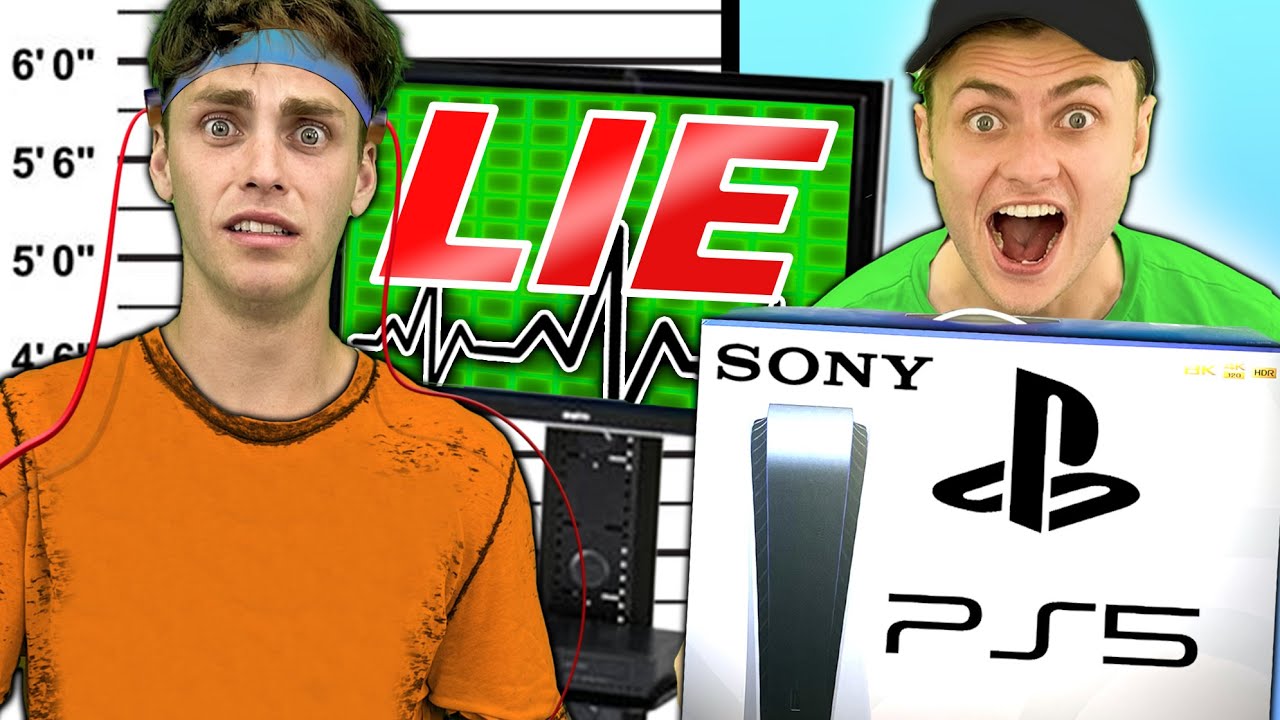 BAILEY STOLE MY PS5!! (LIE DETECTOR)
