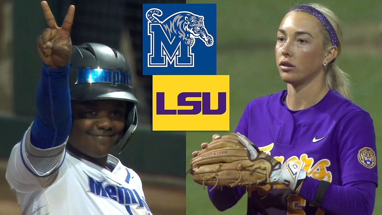 Memphis vs #17 LSU Women's College Softball Highlights Full Game 2026