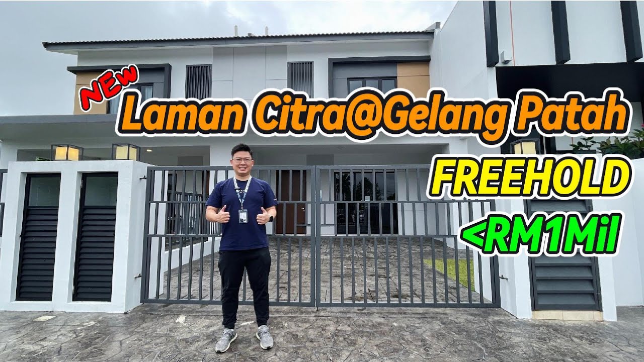 [Landed] Laman Citra@Gelang Patah | Double Storey Terrace House 22x75