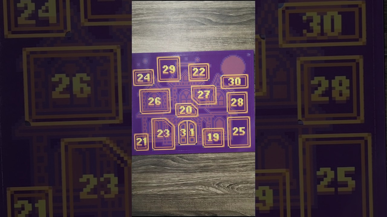 Let's Get Ready To Pixyl My Halloween Advent Calendar...