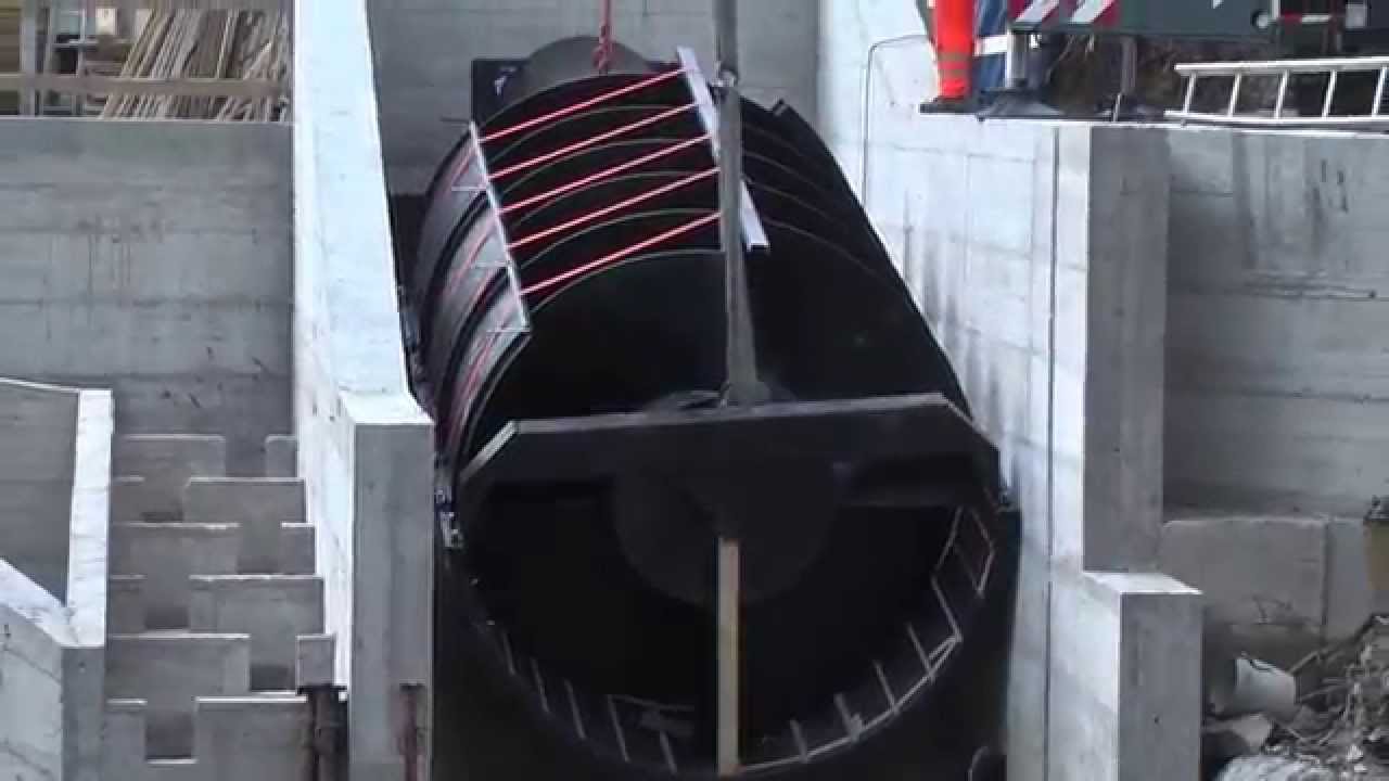 Coclea idraulica (impianto mini idroelettrico) - Albini Energia