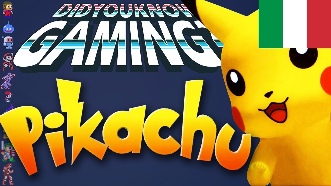 Pikachu - Did You Know Gaming? ITA Feat. SaphirCloud