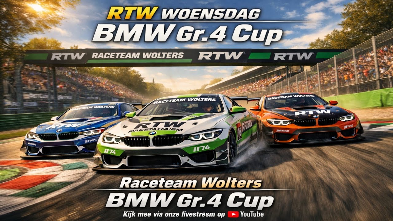 🔴🇳🇱live GT7 RTW BMW M4 sprint cup test avond