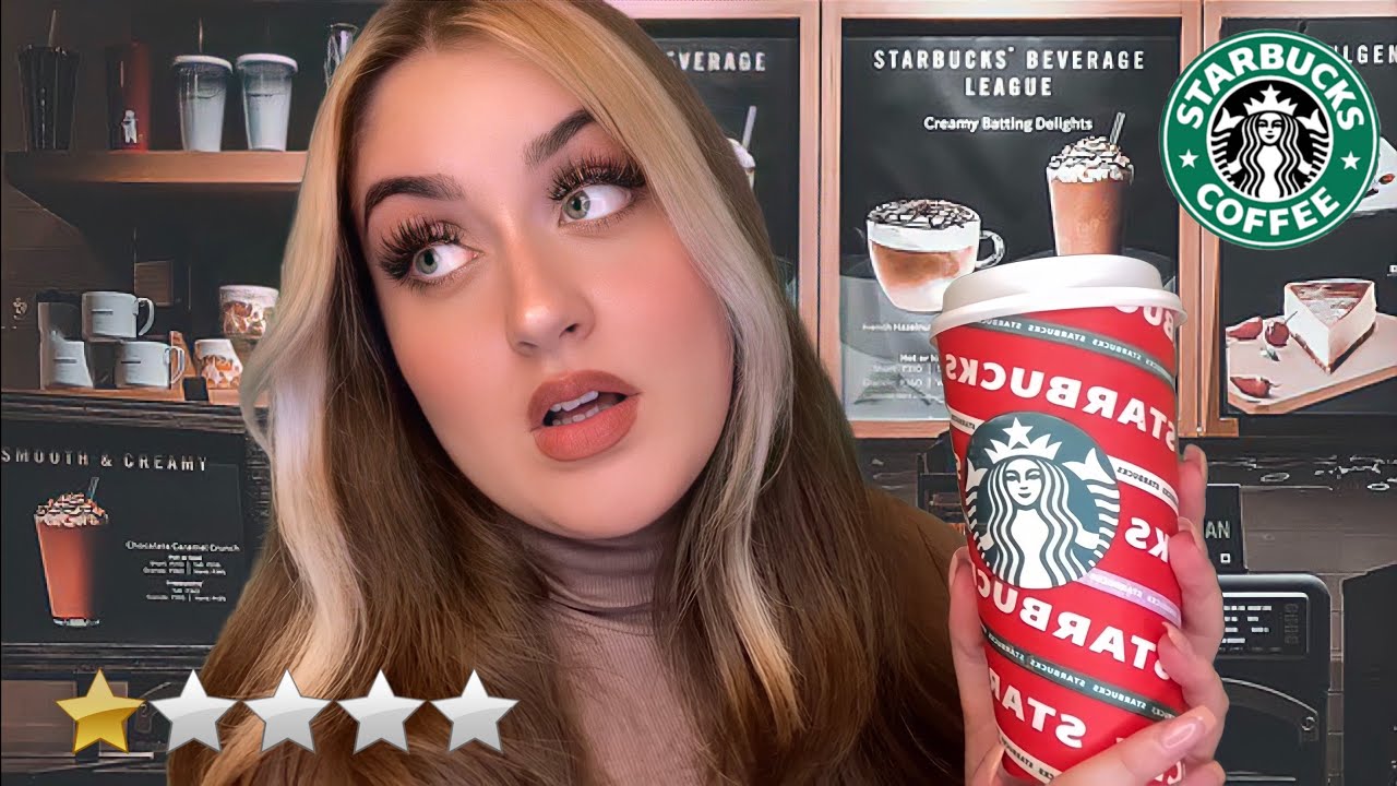 ASMR AM SCHLECHTESTEN BEWERTETER STARBUCKS🙄 Ich berate dich Sassy | Worst Reviewed Roleplay deutsch