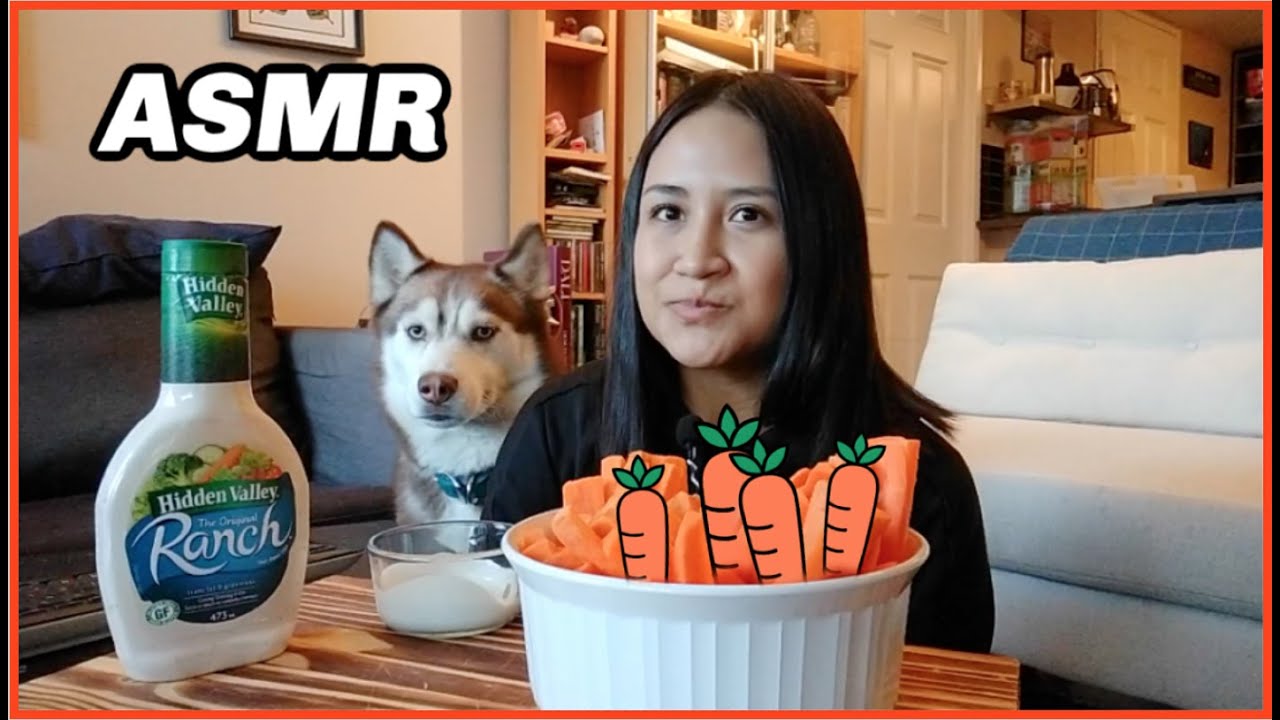 ASMR COMIENDO 🥕SIN HABLAR 🥕MUKBANG EATING CARROTS ⚠️NO TALKING (ONLY EATING SOUNDS) ~ASMRILYN