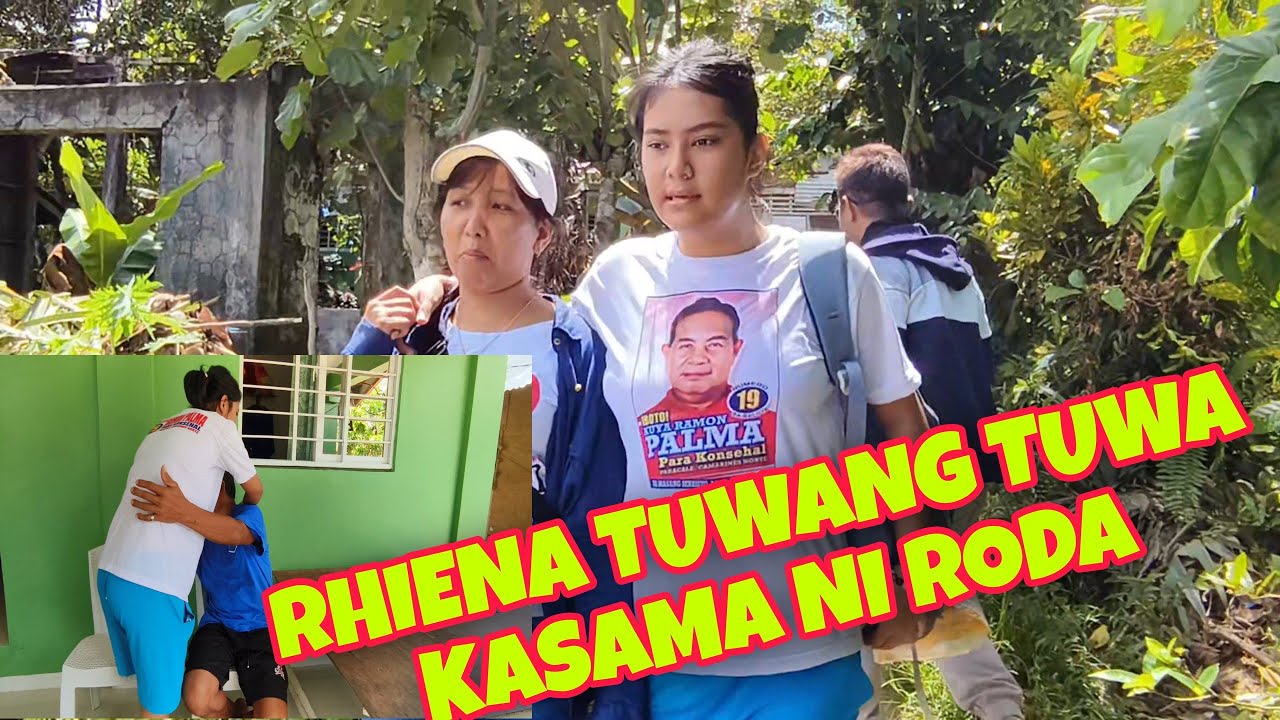 RHIENA ISASAMA NA LOLO NESTOR EMOTIONAL SA PAG ALIS NI RHIENA ||valsantosmatubang ||kalingaprab