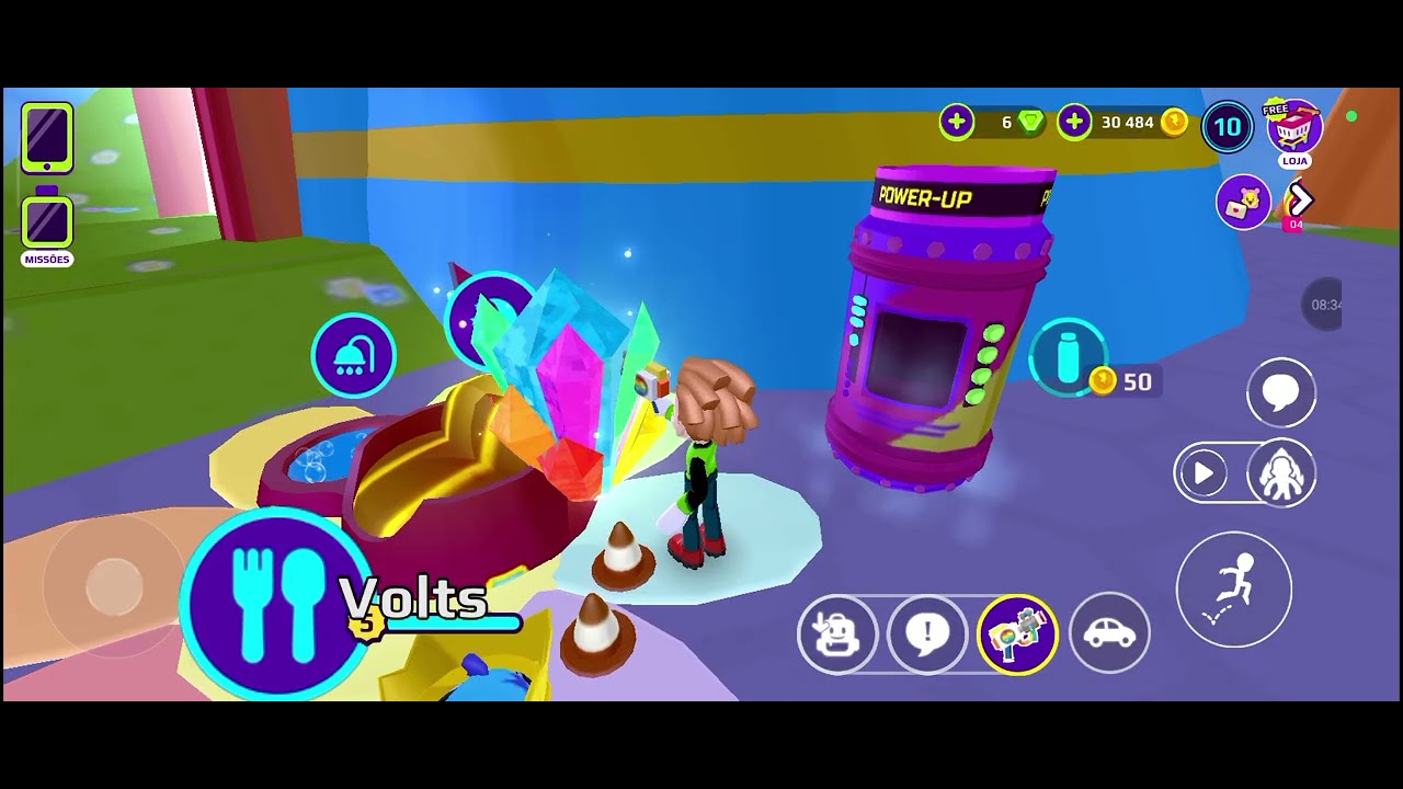 PK XD com a nova atualização com as cores