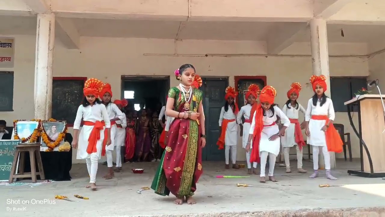‼️राजमाता जिजाऊ साहेब जयंती निमित्य नृत्य सादरीकरण‼️#shortvideo #youtube #students