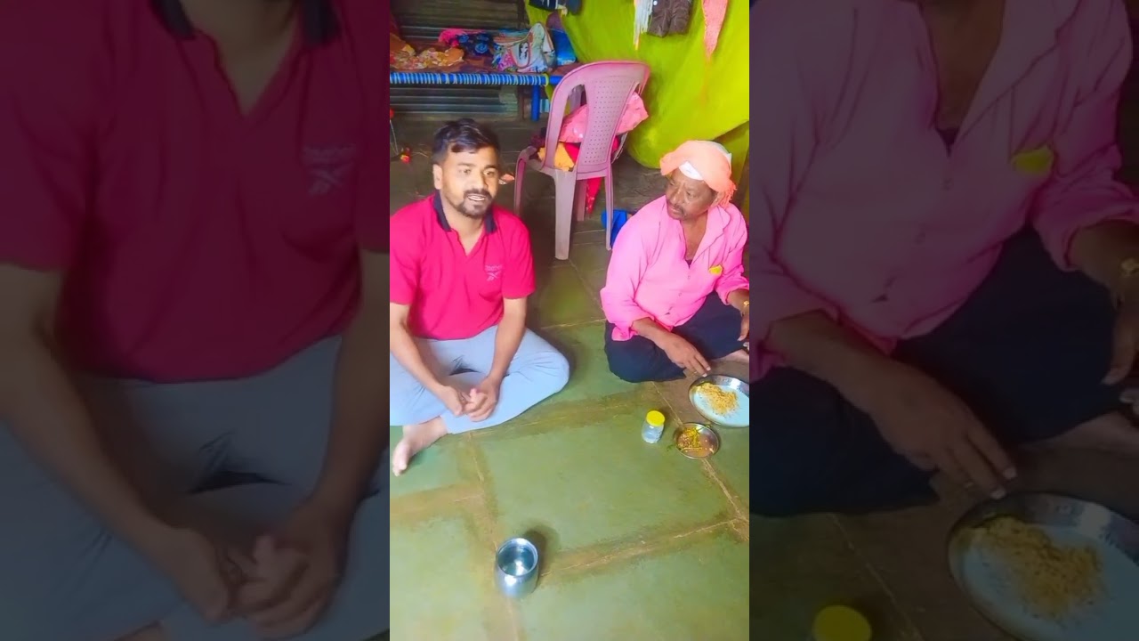 समोर मामा जेवले आणि मला जेवायाला देयच नाही सांगितलं का असे केले पहा😭😭