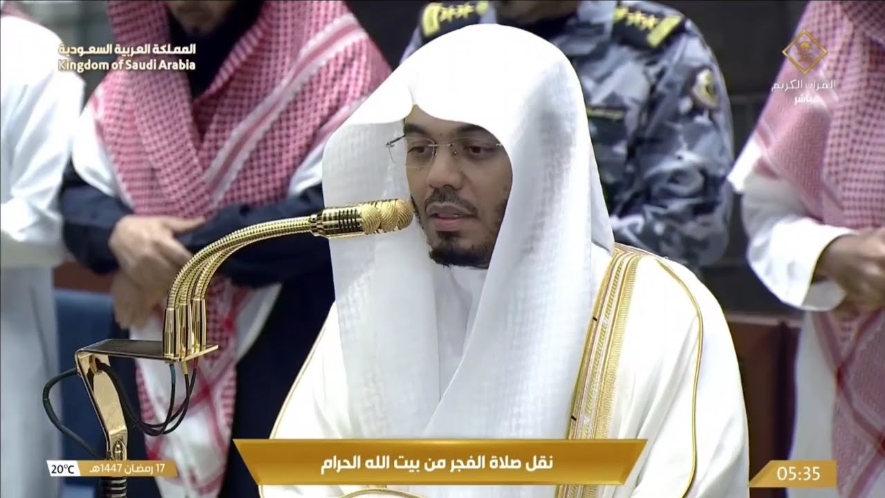 فجريه رمضانية من سورة النبأ #ياسر_الدوسري 