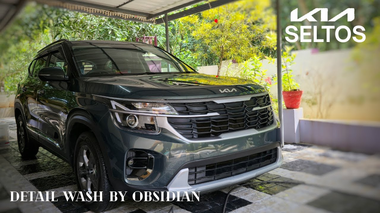 KIA Seltos Full Detail Wash – From Dusty to Shiny!