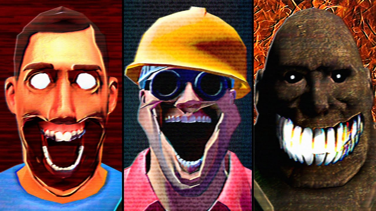Пугающий и Безумный Мир Монстров из TF2
