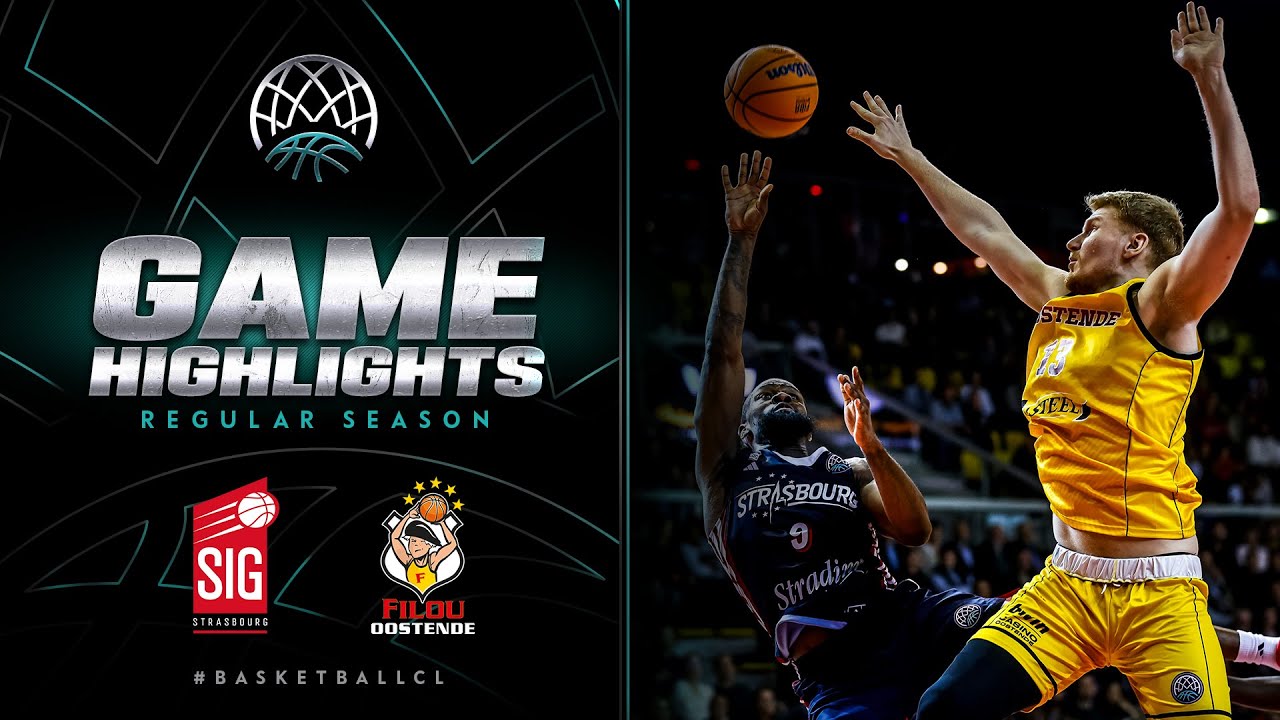 SIG Strasbourg v Filou Oostende | Gameday 2 | Highlights | #BasketballCL 2023-24