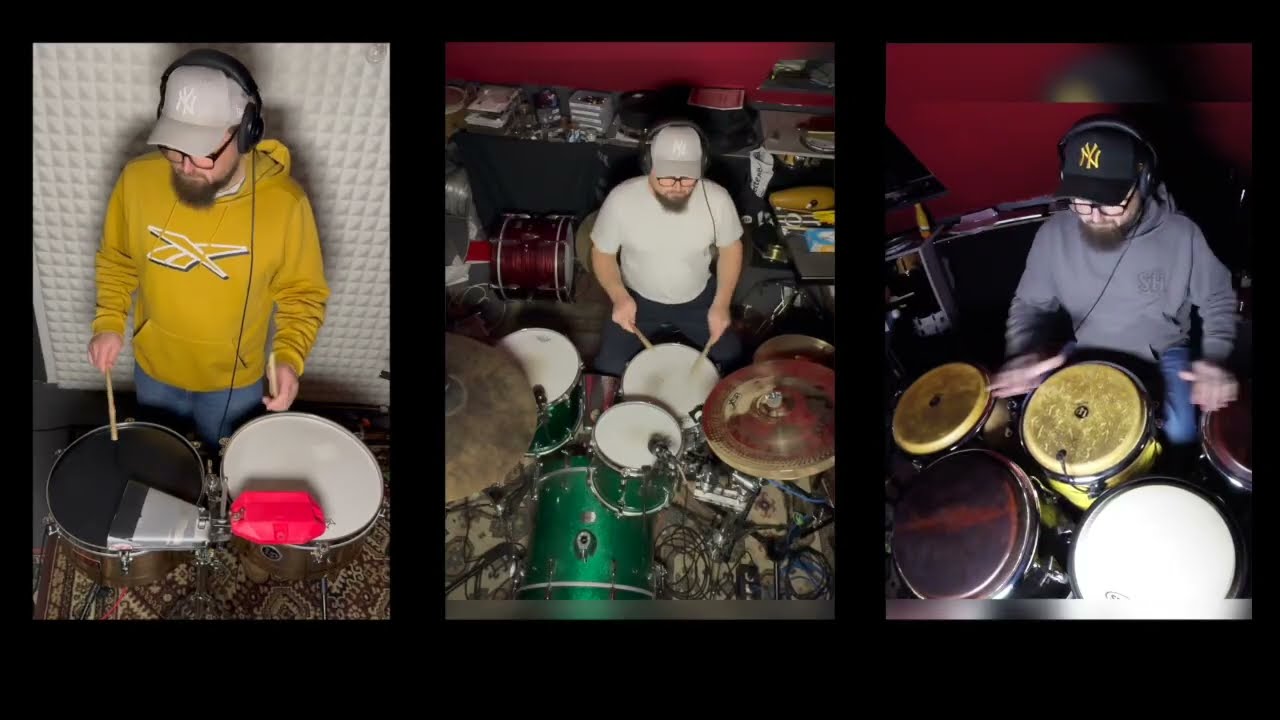 3 à 1 - Conga/Drums/Timbales - Christophe Demazeux