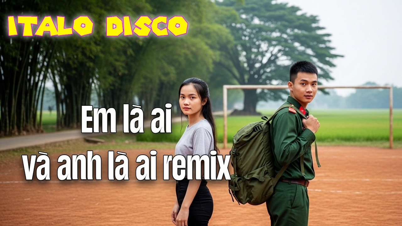 Em là ai và anh là ai Remix dance, 80s Eurodisco inspired.