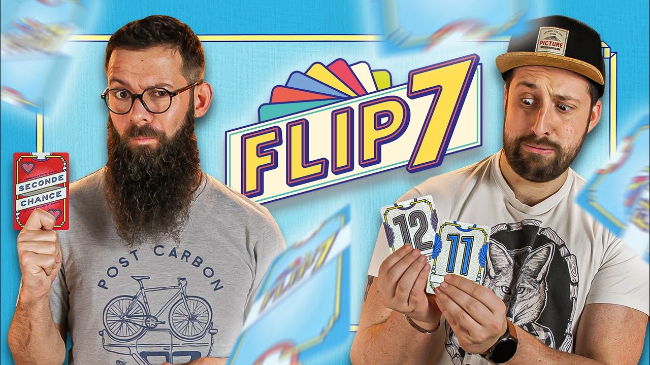 Coup d'œil sur le jeu de société FLIP 7 ! [Règles + Avis]