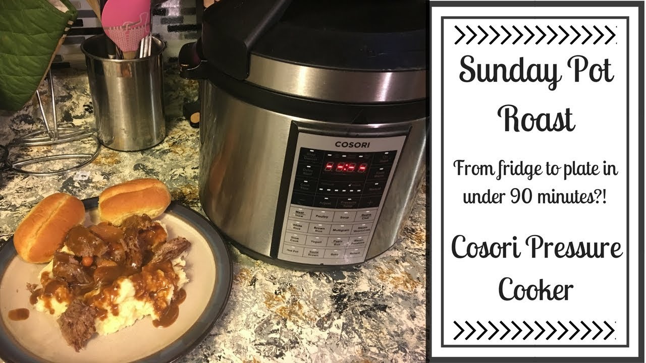 COOK WITH ME | Sunday Pot Roast in the COSORI Pressure Cooker!