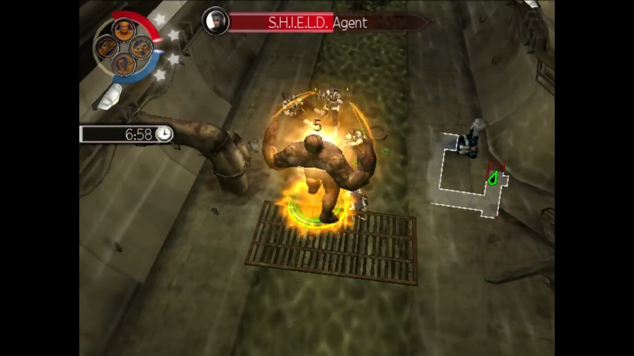 Marvel Ultimate Alliance 2 PS2 Thing Mission