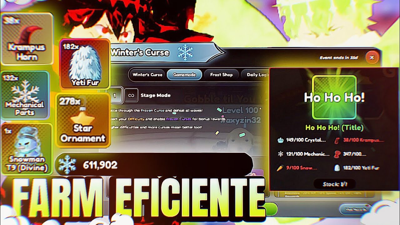 MELHOR FARM do Christmas Event! Rápido e Fácil - ALS