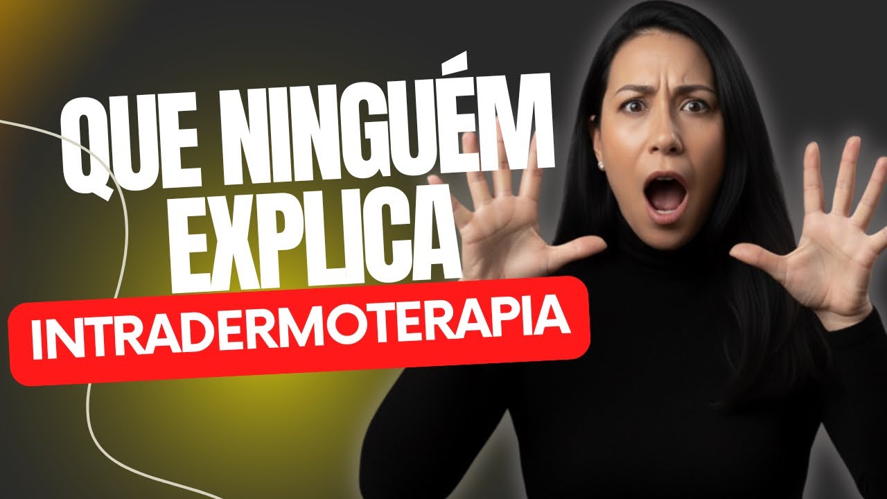 INTRADERMOTERAPIA: o segredo das clínicas para eliminar gordura localizada rápido! 💉