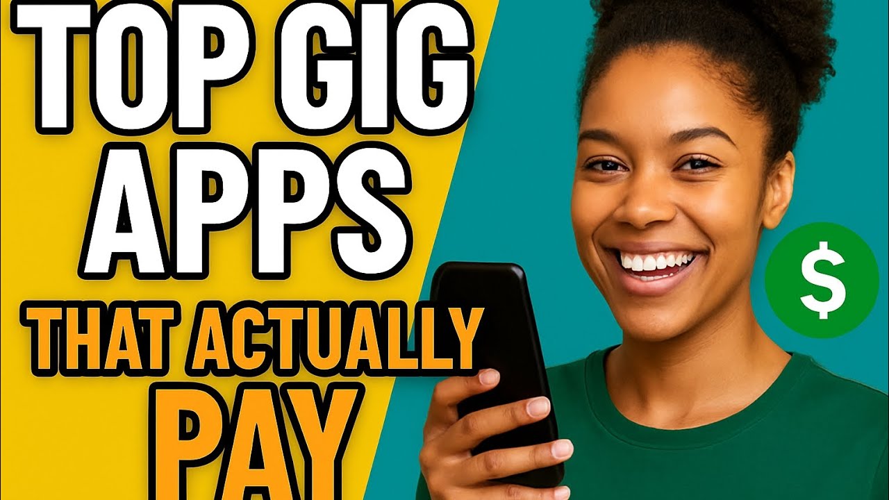 Best Gig Apps That Actually Pay in 2025 | Make $100+ Daily Without Passengers or Driving