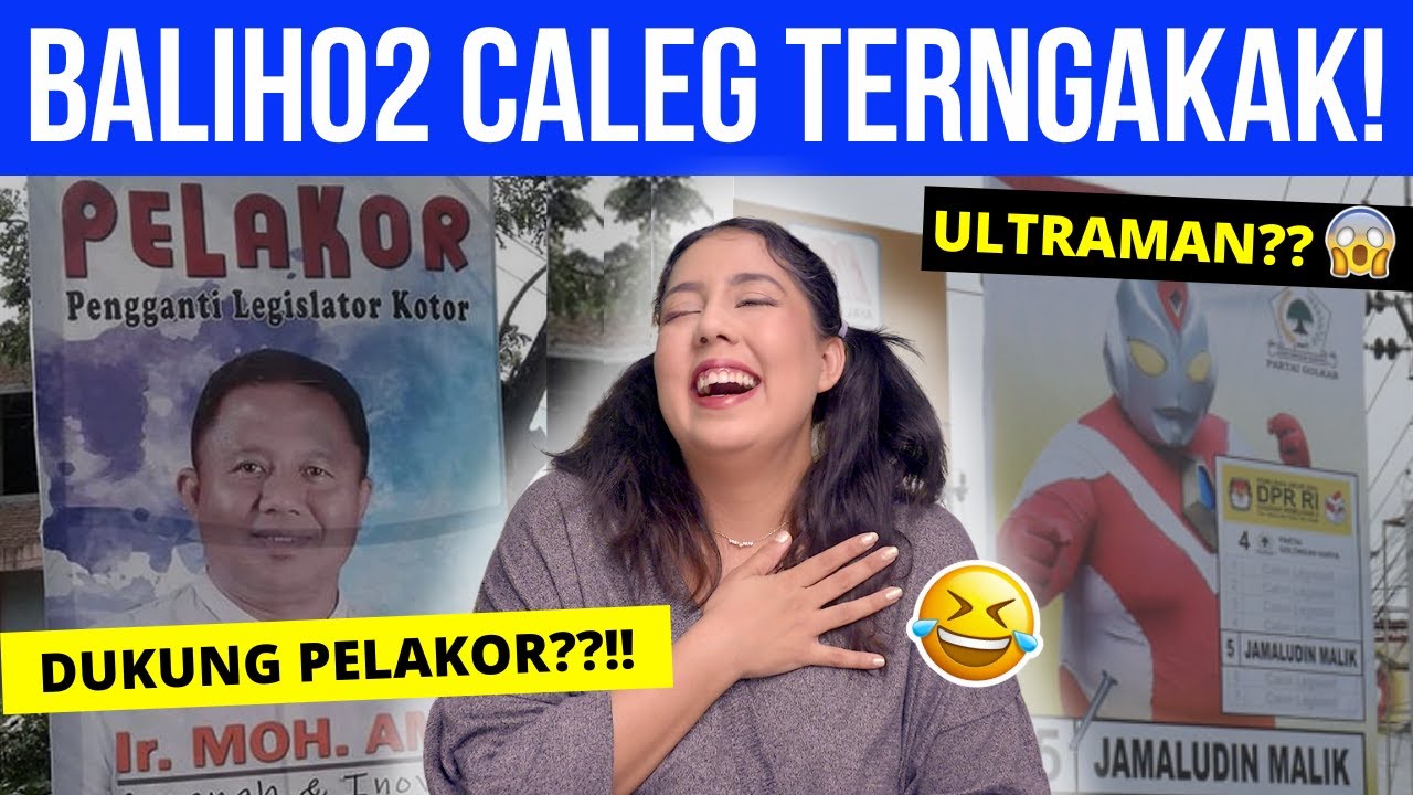 Spanduk2 Politik CALEG TERKREATIF NGAKAK KOCYAK!! 😂