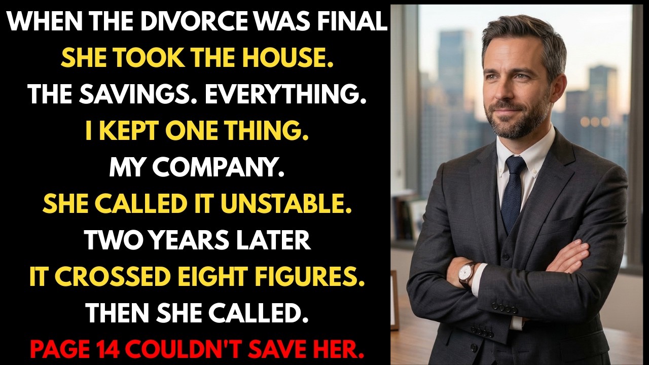 Reddit Divorce Story – She Took Everything In Divorce. Except The One Thing That Changed Everything.
