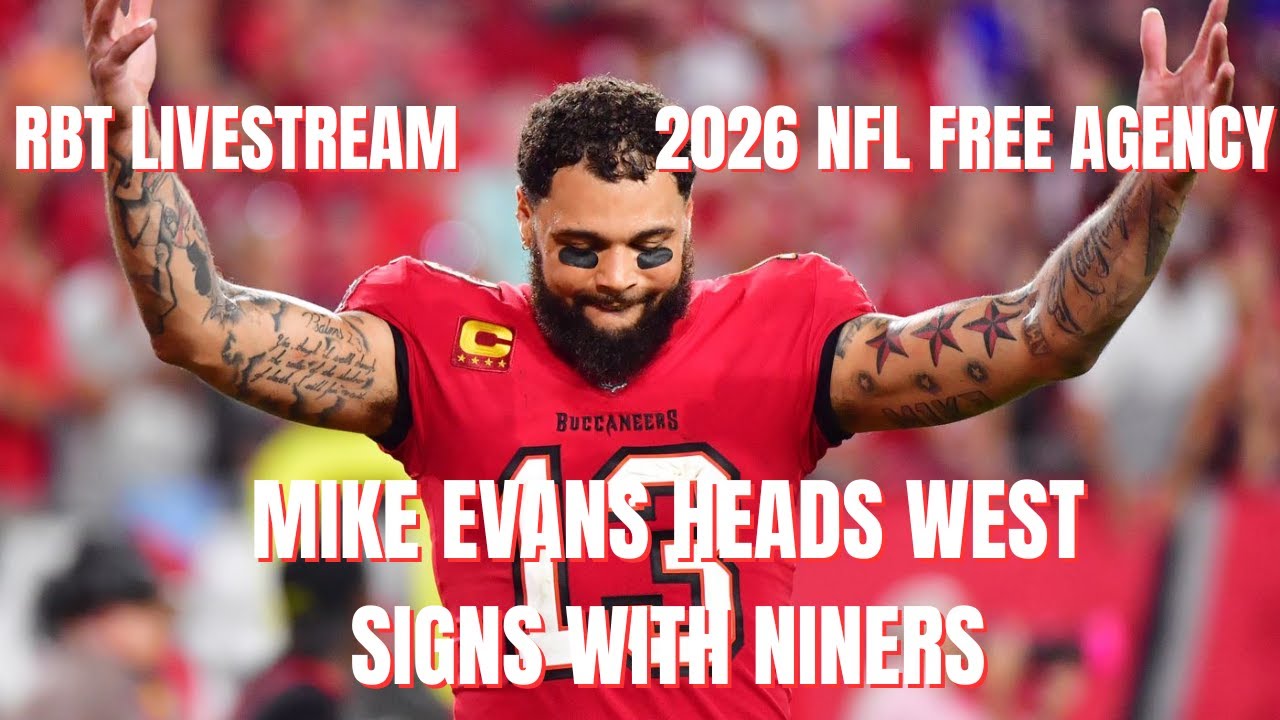 LIVE: Mike Evans Signs With Niners l End of Era l Bucs Free Agency Moves