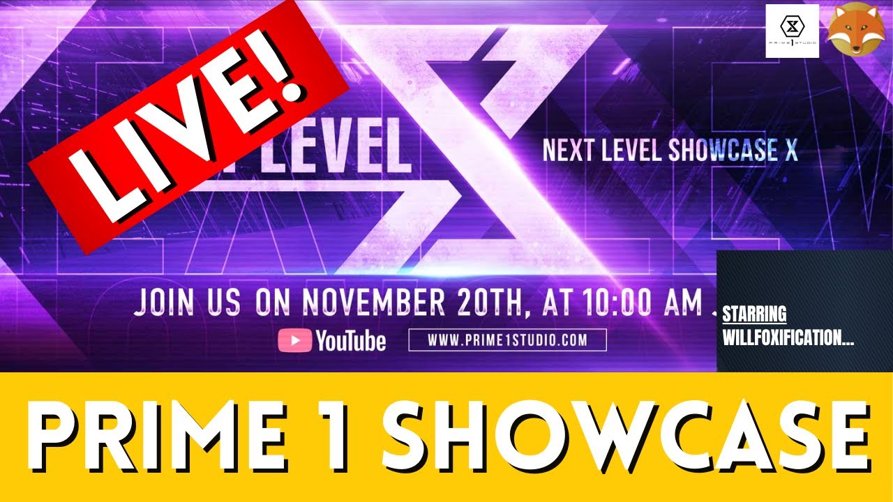 Prime 1 Studio LIVE 2022 Fall Showcase REACTION!