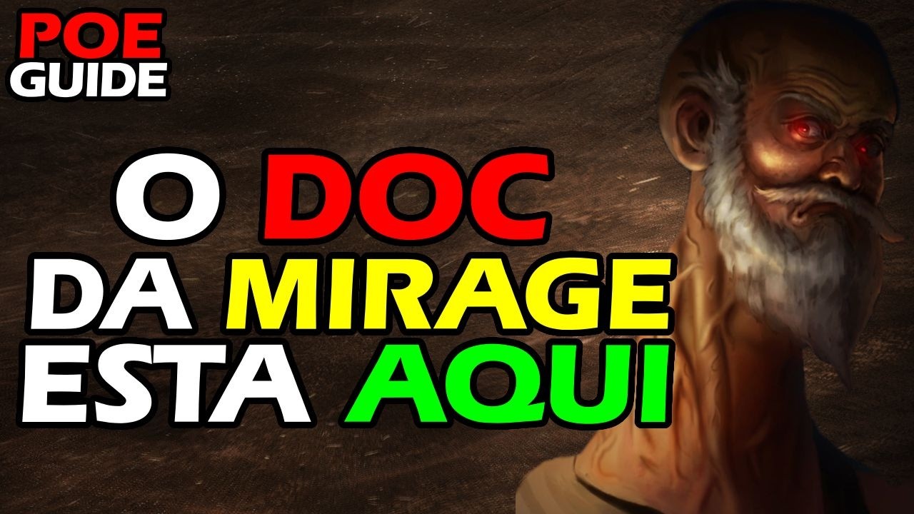 Aquelas Builds Marotas Pra Você Começar Bem na Mirage - DOC 3.28 - Path of Exile Mirage