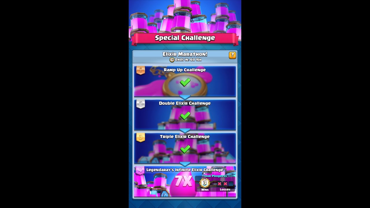 New Legendary&rsquo;s Infinite Elixir Challenge