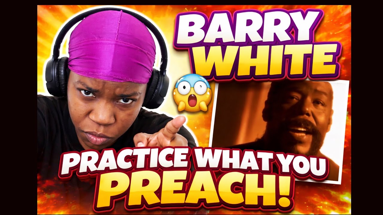Barry White - Practice What You Preach REACTION VIDEO 