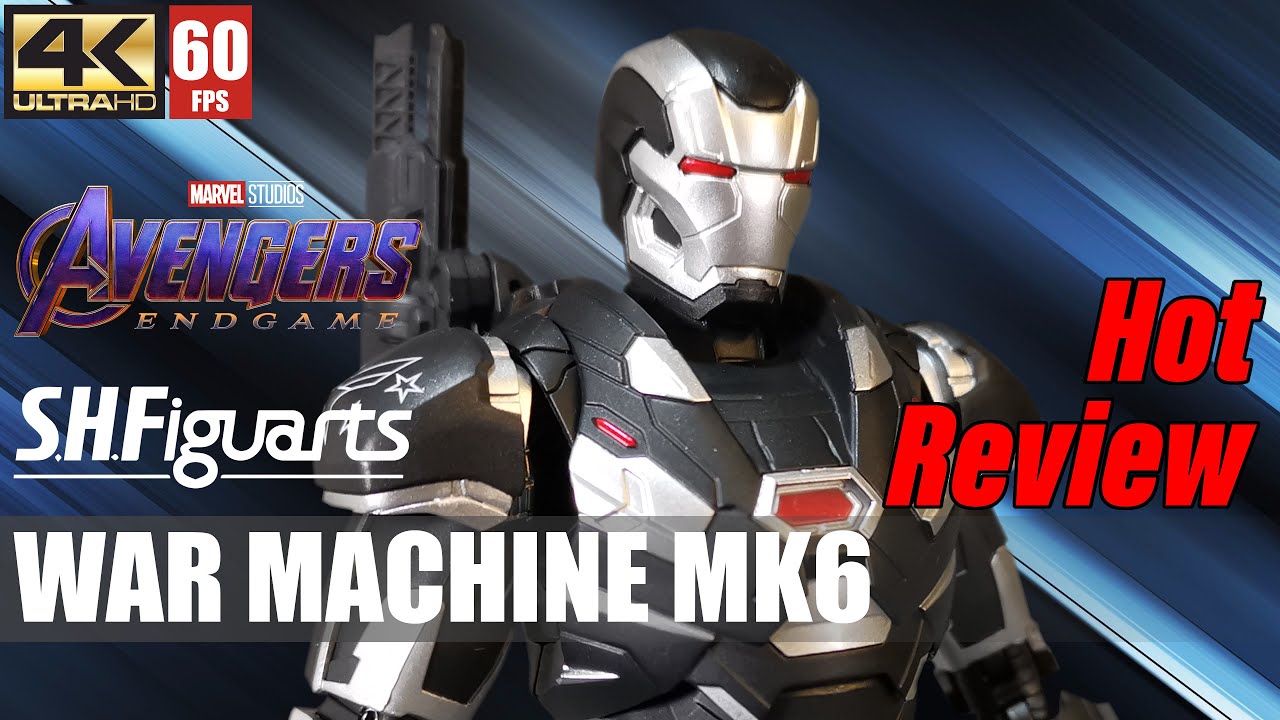 SHF War Machine MK6 from Avengers Endgame 워머신 마크6 #toy #Review #Unbox