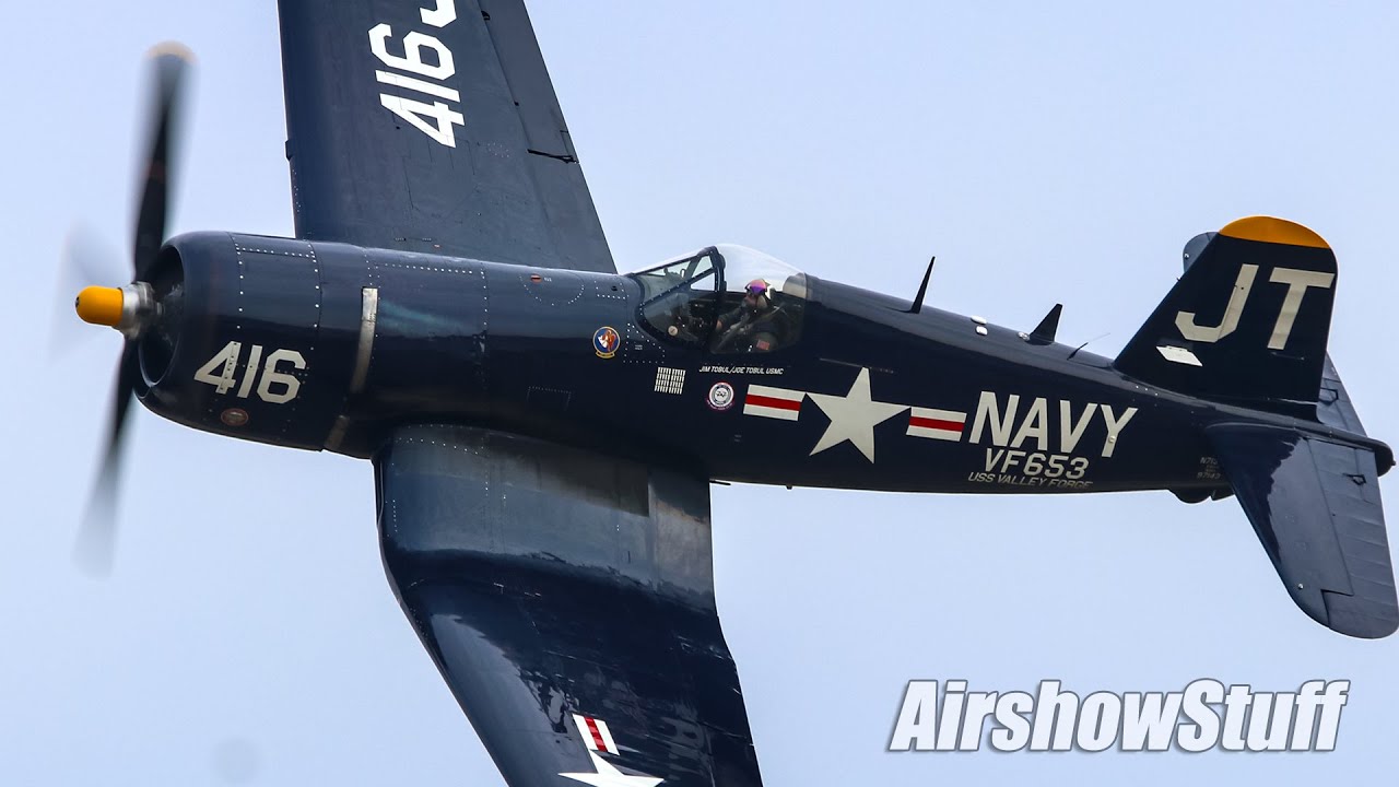 F4U Corsair Flybys - Thunder Over Michigan 2021
