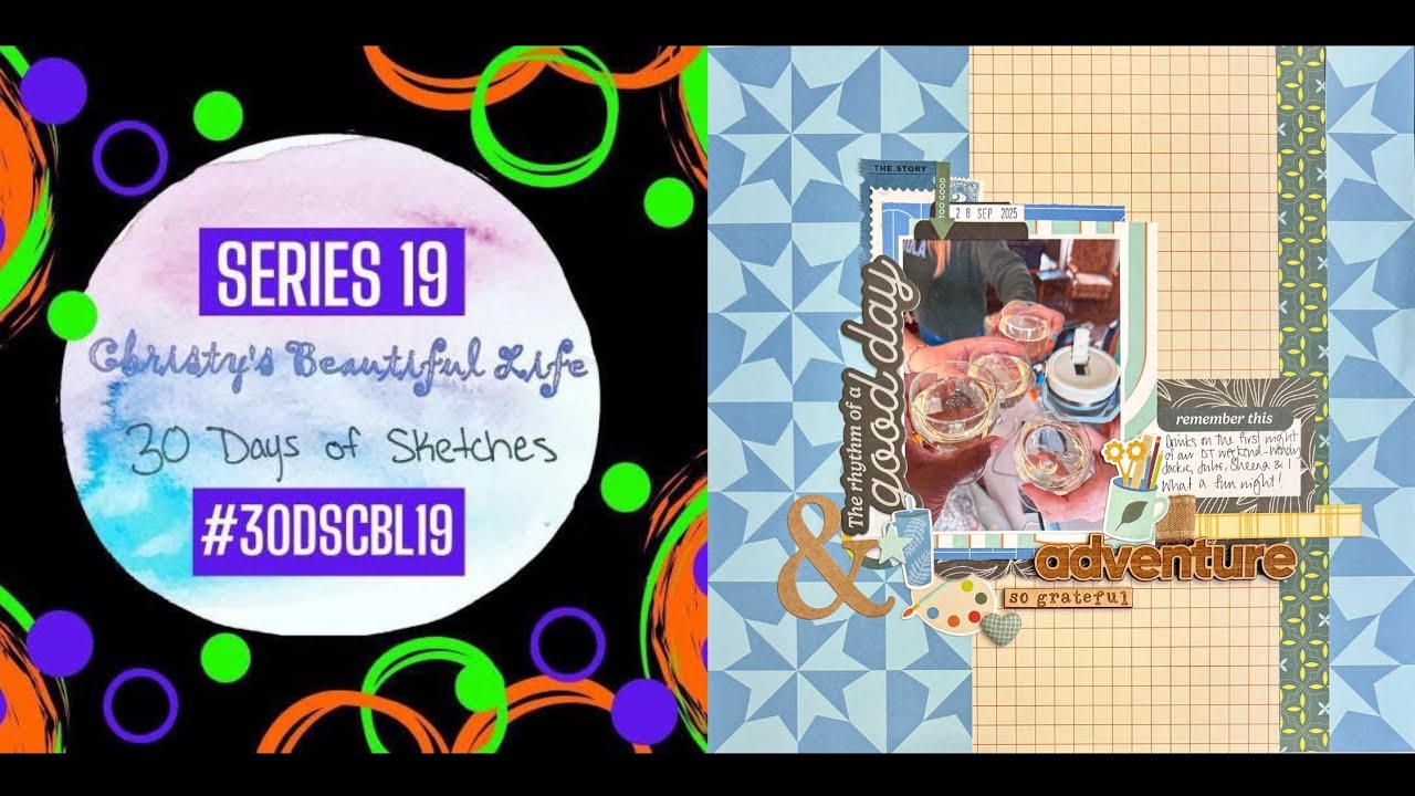 Видео процесса создания скрапбука #674 #30dscbl19 День 21 — Pinkfresh Legendary