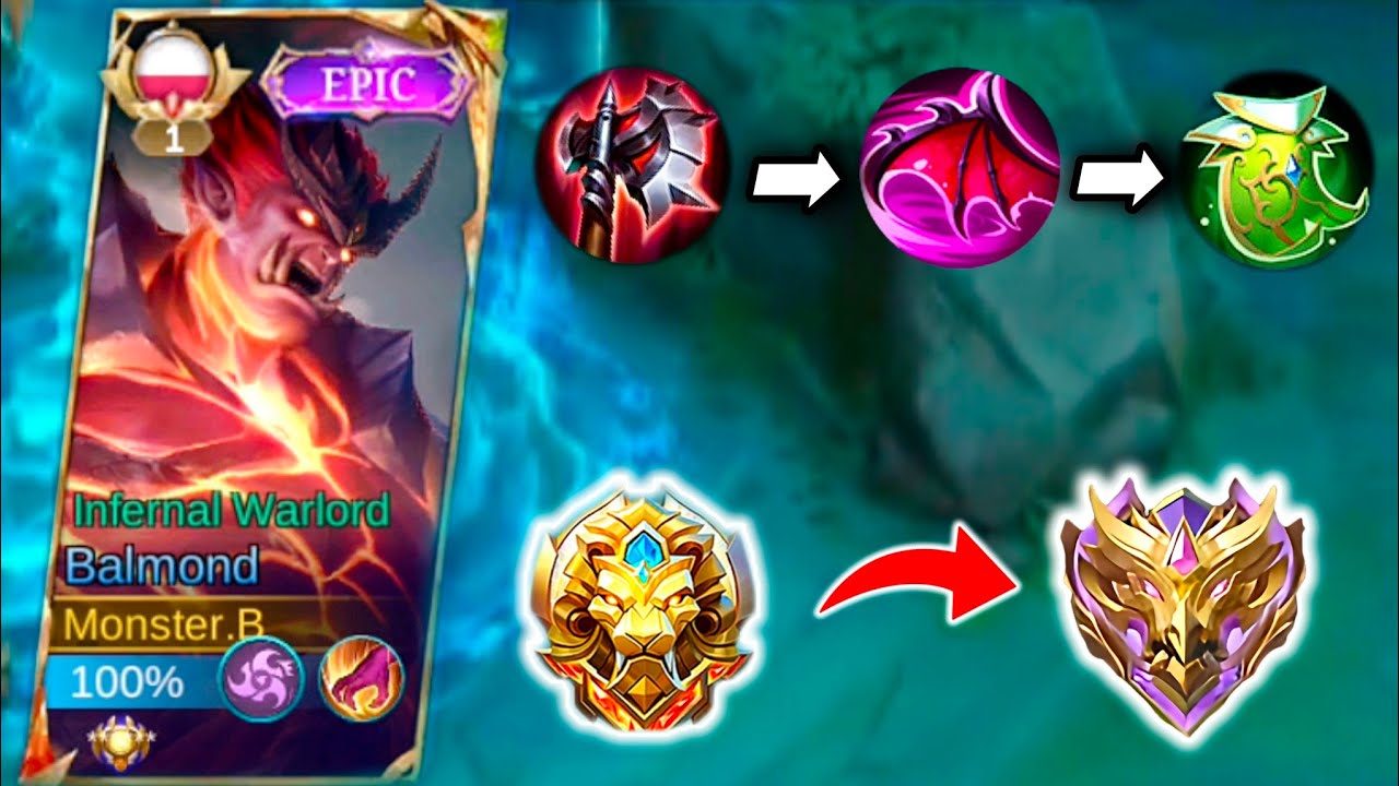 EPIC BALMOND IS IMMORTAL! THE LAST RANKED MATCH BEFORE MYTHIC (LOOK) - MLBB