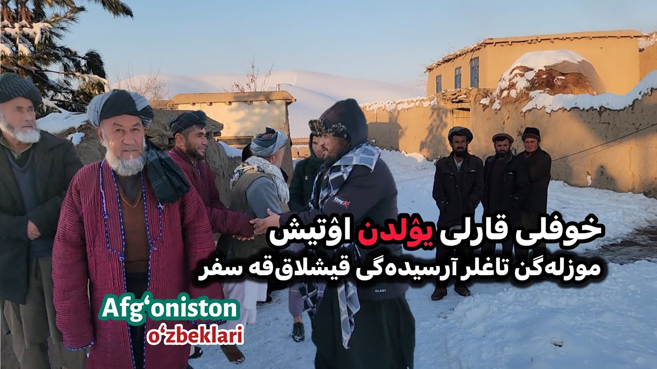 Xovfli qorlі yo‘ldan o‘tish — muzlagan tog‘lar orasidagi qishloqqa safar