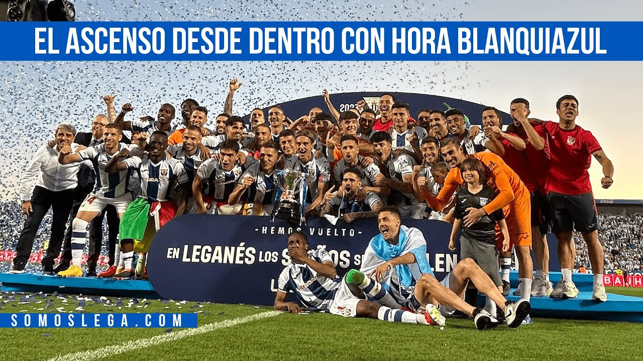 El ascenso del CD Leganés desde dentro con Hora Blanquiazul