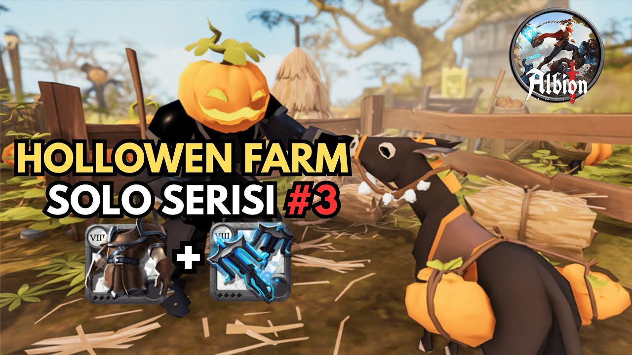 Albion Online - Dümenden Halloween Event Farm 🎃 (Solo Serisi #3)