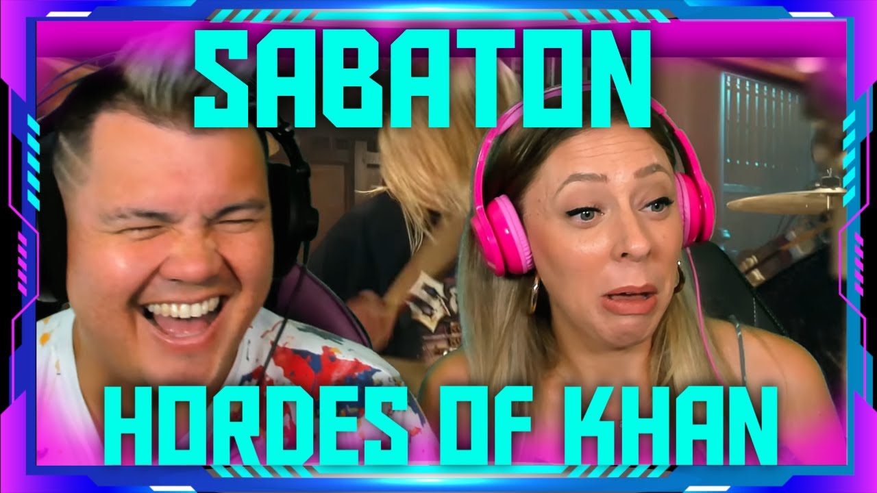 Reaction to SABATON - Hordes of Khan (Official Music Video) | THE WOLF HUNTERZ Jon and Dolly