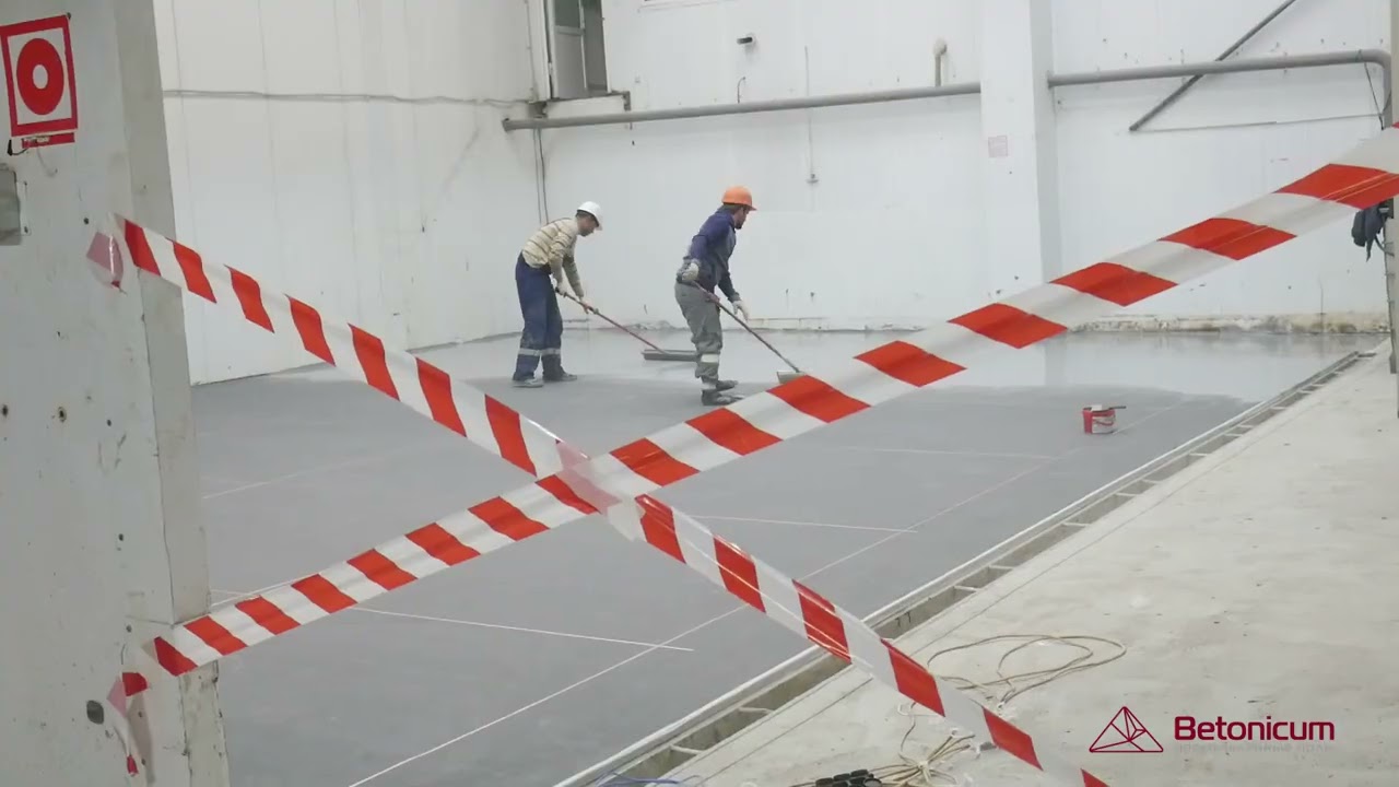 Укладка антистатического покрытия Resalux SL AS | Полиуретан цементный пол