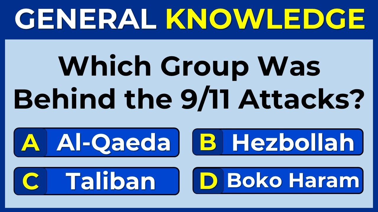 How Good Is Your General Knowledge? Take This 25-Question Quiz To Find Out! #challenge
