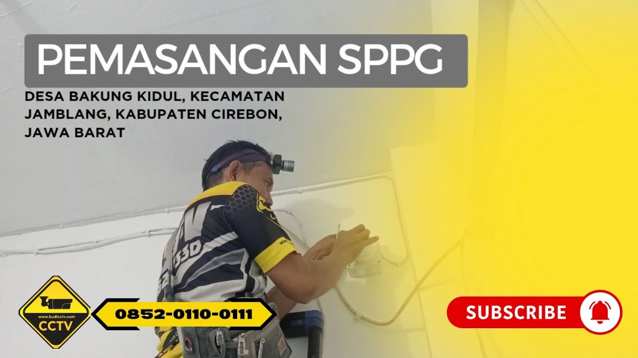 PASANG CCTV DI SPPG CIREBON